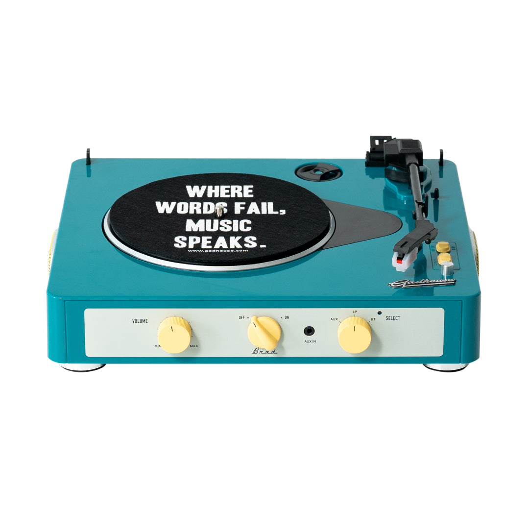 Gadhouse Brad Record Player Retro MK II - Green