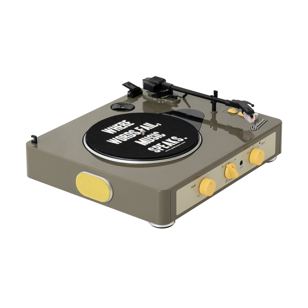 Gadhouse Brad Record Player Retro MK II - Grey