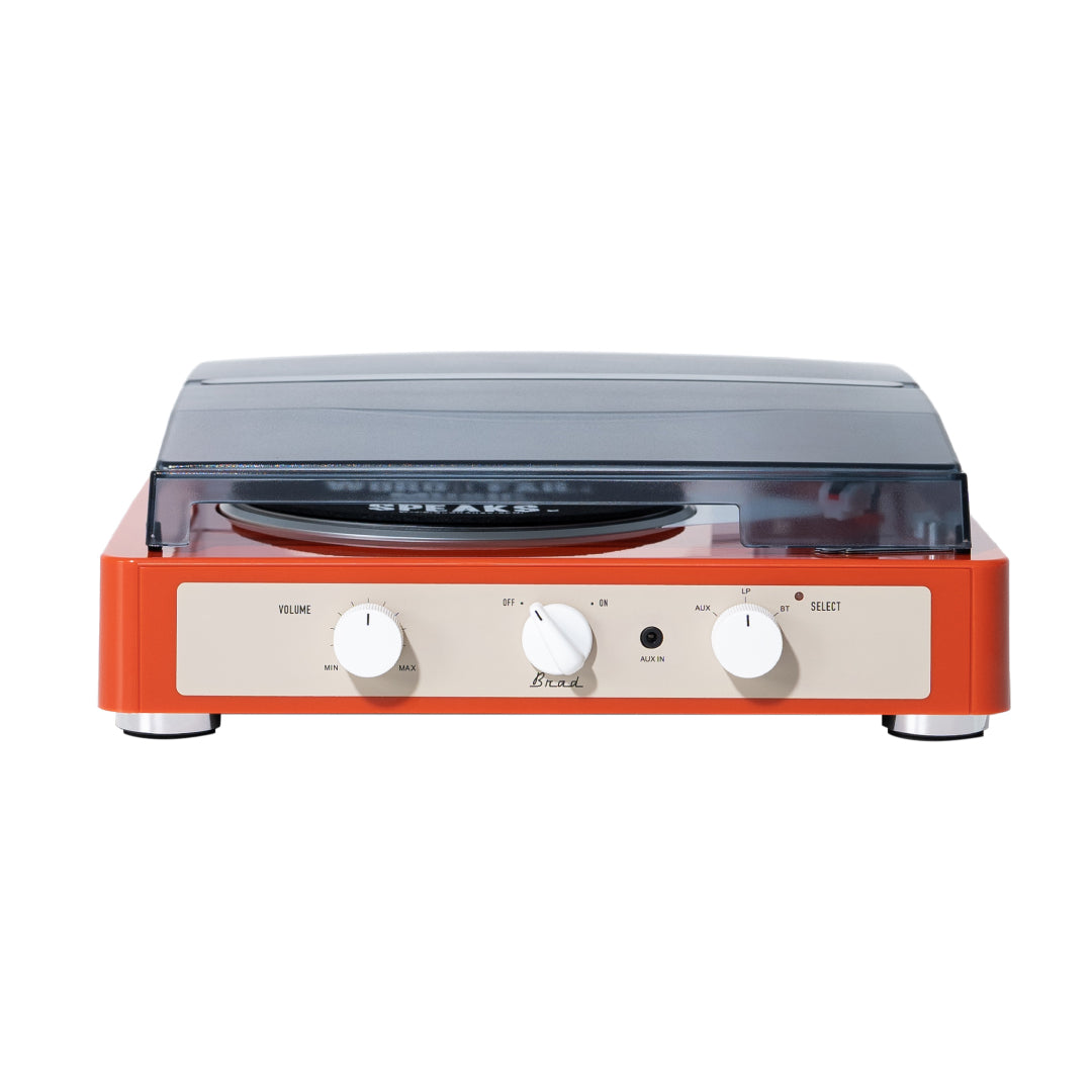 Gadhouse Brad Record Player Retro MK II Tangerine